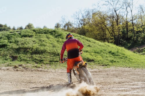 Preview: Adrenaline, Motocross rider in action.