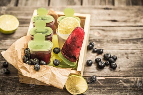 Preview: homemade ice cream in forms