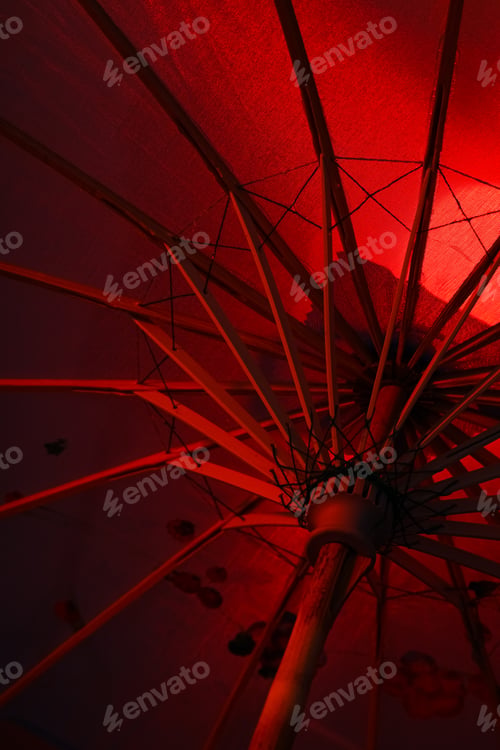 Preview: Traditional japanese umbrella, traditional japanese accessories concept
