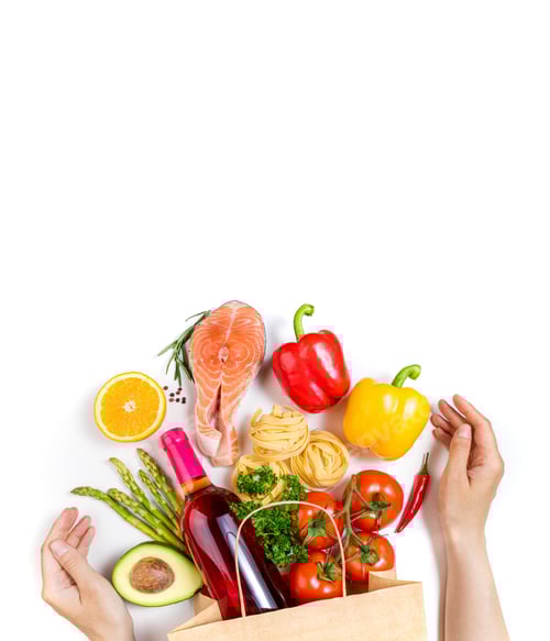 Preview: Fresh Food and Wine Ready for Cooking