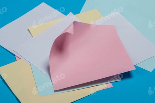 Preview: Colorful paper stickers
