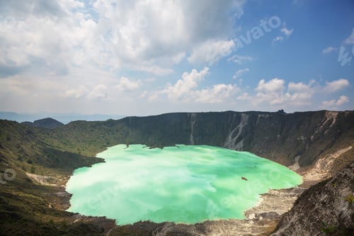 Crater lake