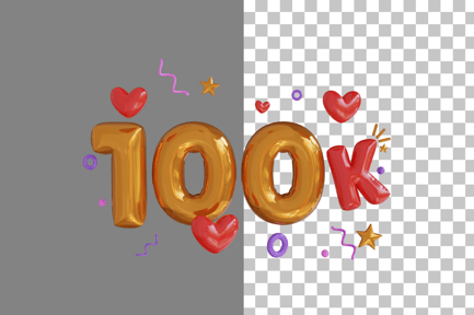 Preview: 100K 3D Icon