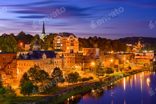 Preview: Augusta, Maine Skyline