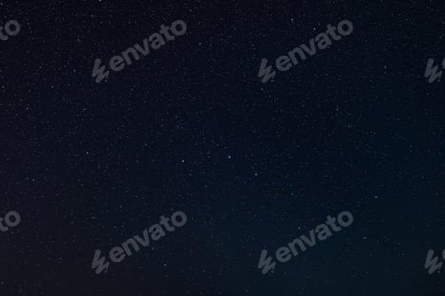 Preview: Night starry sky background, universe