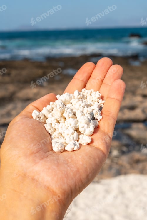 Preview: Popcorn Beach near the town of Corralejo, north of the island of Fuerteventura