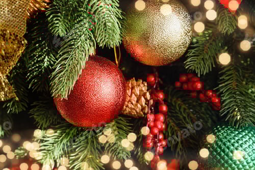 Preview: Christmas or New Year Holiday background