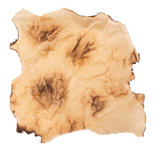 Preview: Old burnt paper