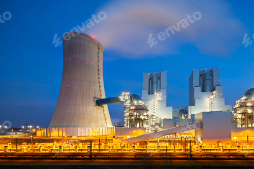 Preview: Steaming Power Station At Night