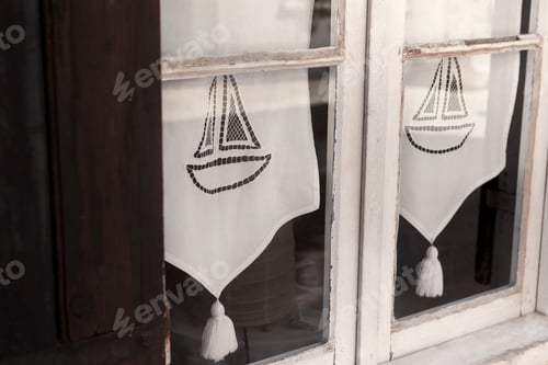 Preview: Old vintage curtains
