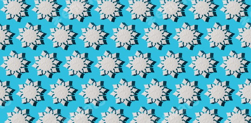 Preview: Christmas background. Snowflake pattern. White snowflakes on blue. Snow. Winter mood. Conceptual