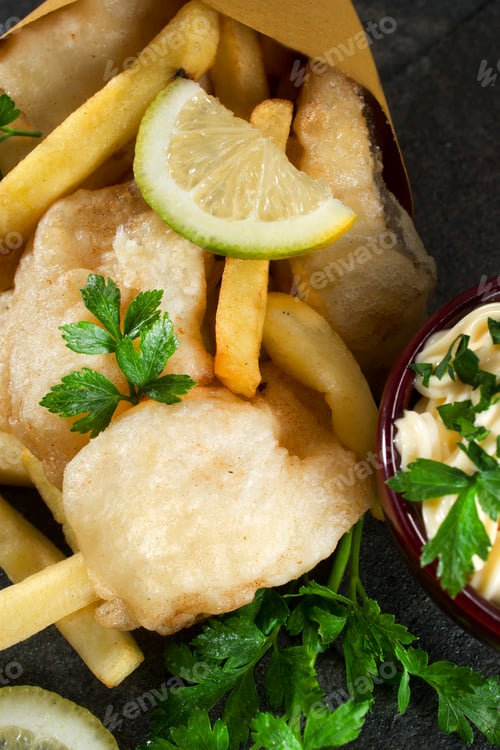 Preview: Cod and french fries