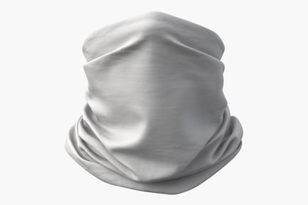 Preview: White Bandana - Multifunctional Headwear PBR