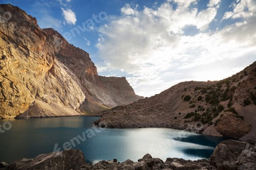 Preview: Fann mountains lake
