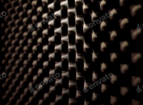 Preview: foam rubber acoustic material