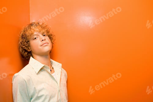 Preview: Portrait of a teenage boy