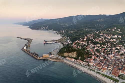 Preview: A view from the town of inebolu in Kastamonu, Turkey.