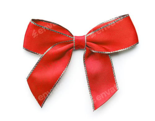 Preview: red decorative bow
