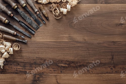 Preview: Collection of vintage woodworking tools