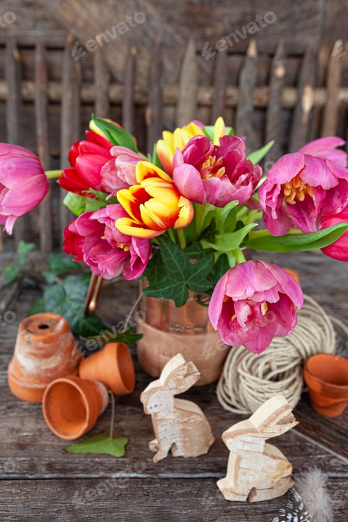 Preview: Colorful spring flowers