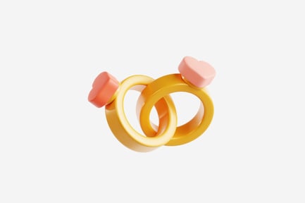 Preview: 3D Heart Jewelry Rings