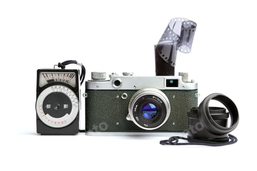Preview: old camera - 1950-1960 years