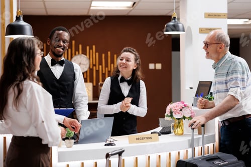 Preview: Hotel check-in with friendly assistance