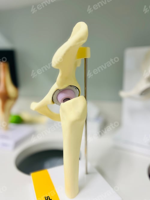 Preview: Artificial hip joint.