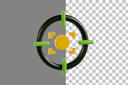 Preview: Target 3D Icon