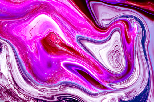 Preview: liquid neon wave texture pattern. fluid abstract art b
