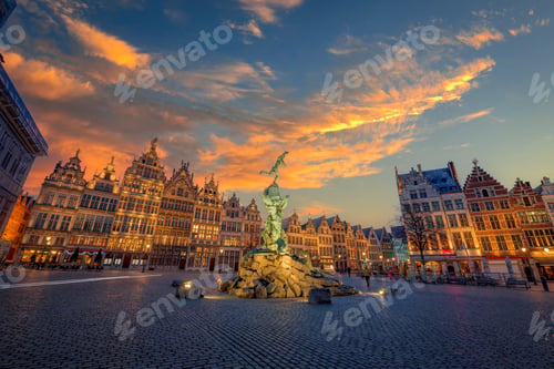Preview: Grote Markt of Antwerp, Belgium