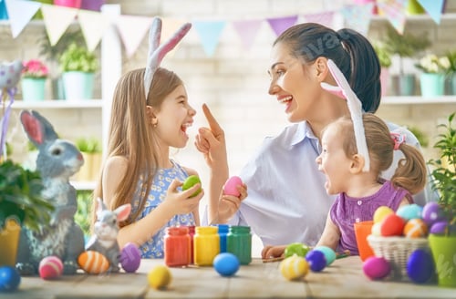 Preview: Family preparing for Easter