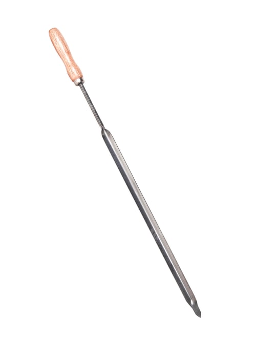 Preview: metal skewer isolated