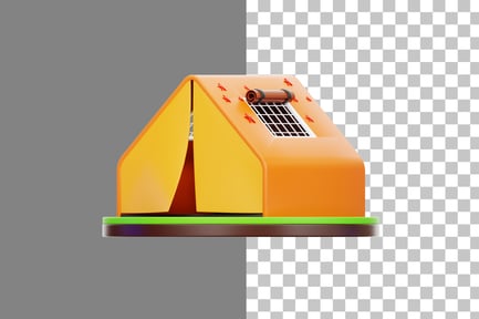 Preview: Camping 3D Icon