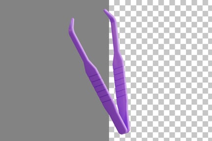 Preview: Tweezers 3D Icon