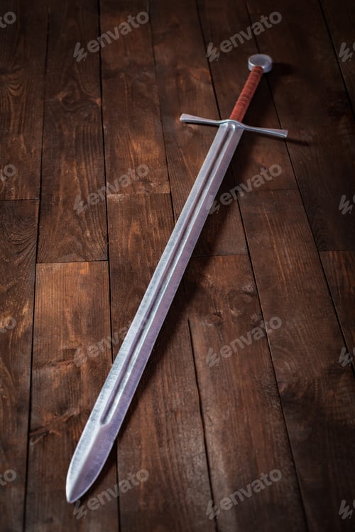 Preview: Old sword medieval weapon blade knight equipment