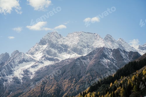 Preview: Four Girls Mountain in Aba prefecture Chengdu city Sichuan province