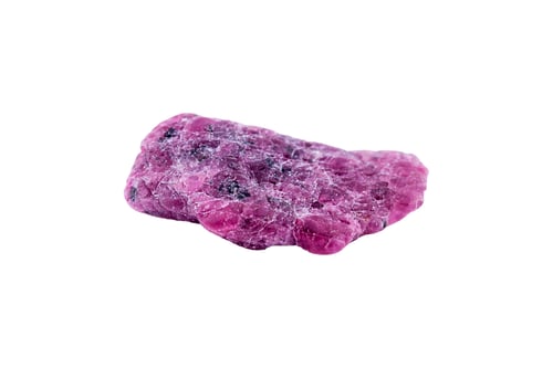Preview: Spinel mineral stone on white background