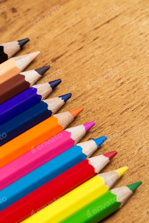 Preview: Colorful pencils