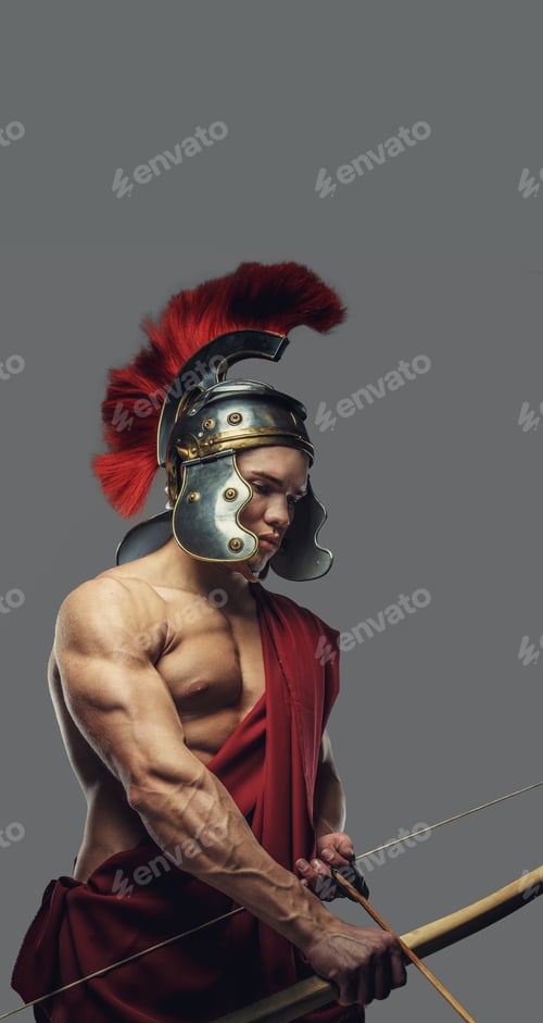 Preview: Roman warrior with bow.