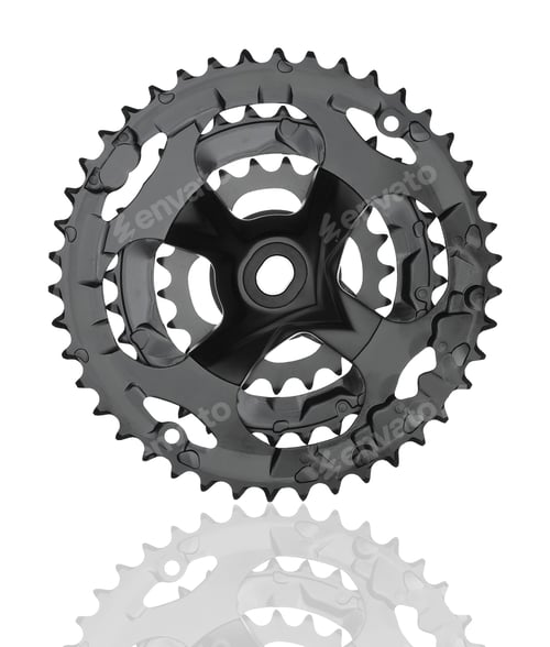 Vista previa: Chainwheel isolated on white