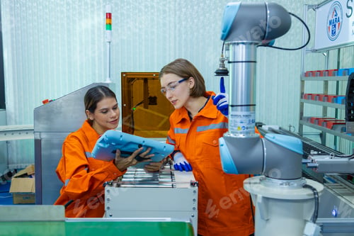 Preview: Robot engineers invent robots of the future that can replace humans.