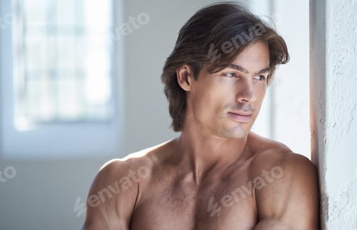 Preview: A man posing in natural light.