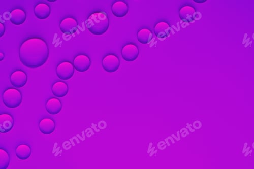 Preview: Vibrant Magenta Abstract Water Drops Background