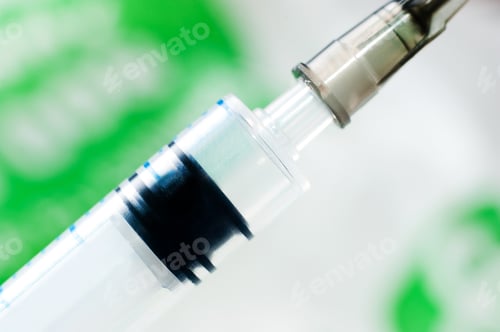 Preview: plastic syringe