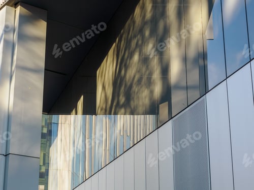 Preview: Modern buildings along via Faravelli in Milan