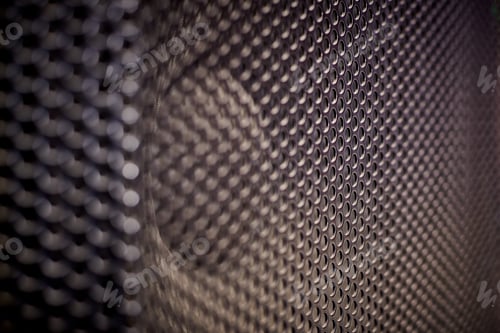 Preview: Gray metallic speaker grille texture
