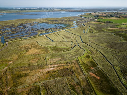 Preview: Aerial View of rural landscape