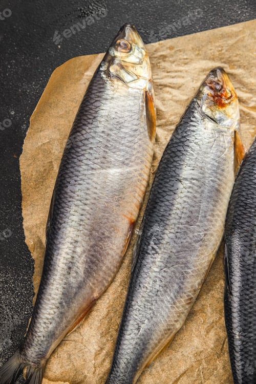 Preview: Herring fresh fish seafood pescetarianism tasty food dish fresh delicious gourmet food background