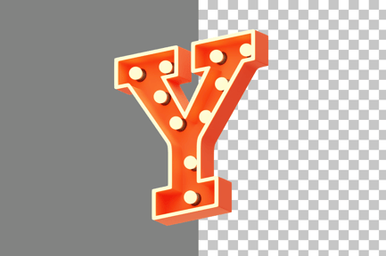 Preview: Marquee Lights Y 3D Icon